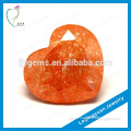 Low Heart Shape Synthetic Fashion Loose Ice CZ Gemstone Prices
